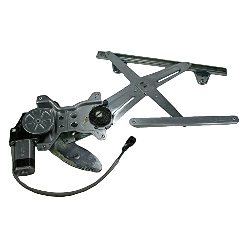 Image of TRQ Rear Left Power Window Regulator & Motor Assembly Drivers Side Compatible with 1997-2001 Toyota Camry TO1550114