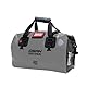 Greanthour wasserdichte Motorradtasche Gepäckrolle Motorrad Hecktasche Satteltasche großer Stauraum geeignet für Motorrad Radfahren Camping Wassersport-Grau 25L