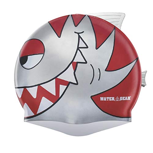 Water Gear Critter Cap - Extremely Durable Swimming Cap for Kids - Great for Improving Swimming Skills and Instilling Confidence in the Water - Long-lasting Toddler Swimming Cap