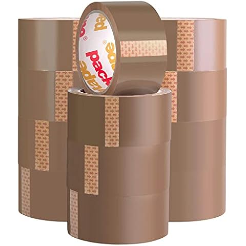 Packatape General Purpose Packaging Tape 12 Rolls Brown 48mm x 66m Cover