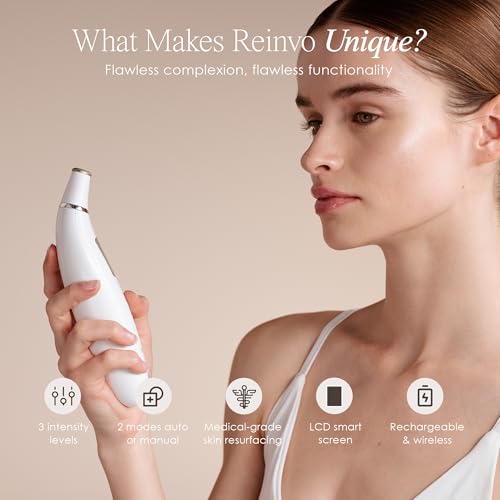 Baguette microdermabrasion visage exfoliation douce anti-rides 4 têtes