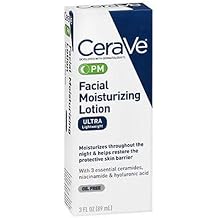 CeraVe Facial Moisturizing Lotion PM Ultra Lightweight 3 oz Paquetes de 2
