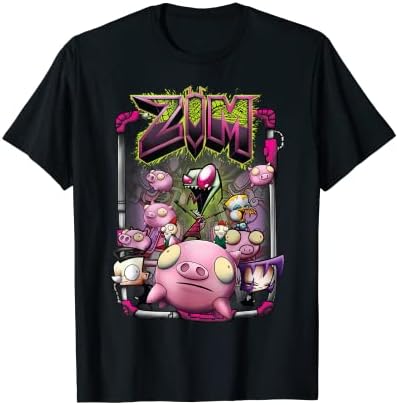 Nickelodeon Invader Zim Rubber Piggy Army T-Shirt