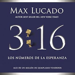 3:16 Audiolibro Por Max Lucado arte de portada