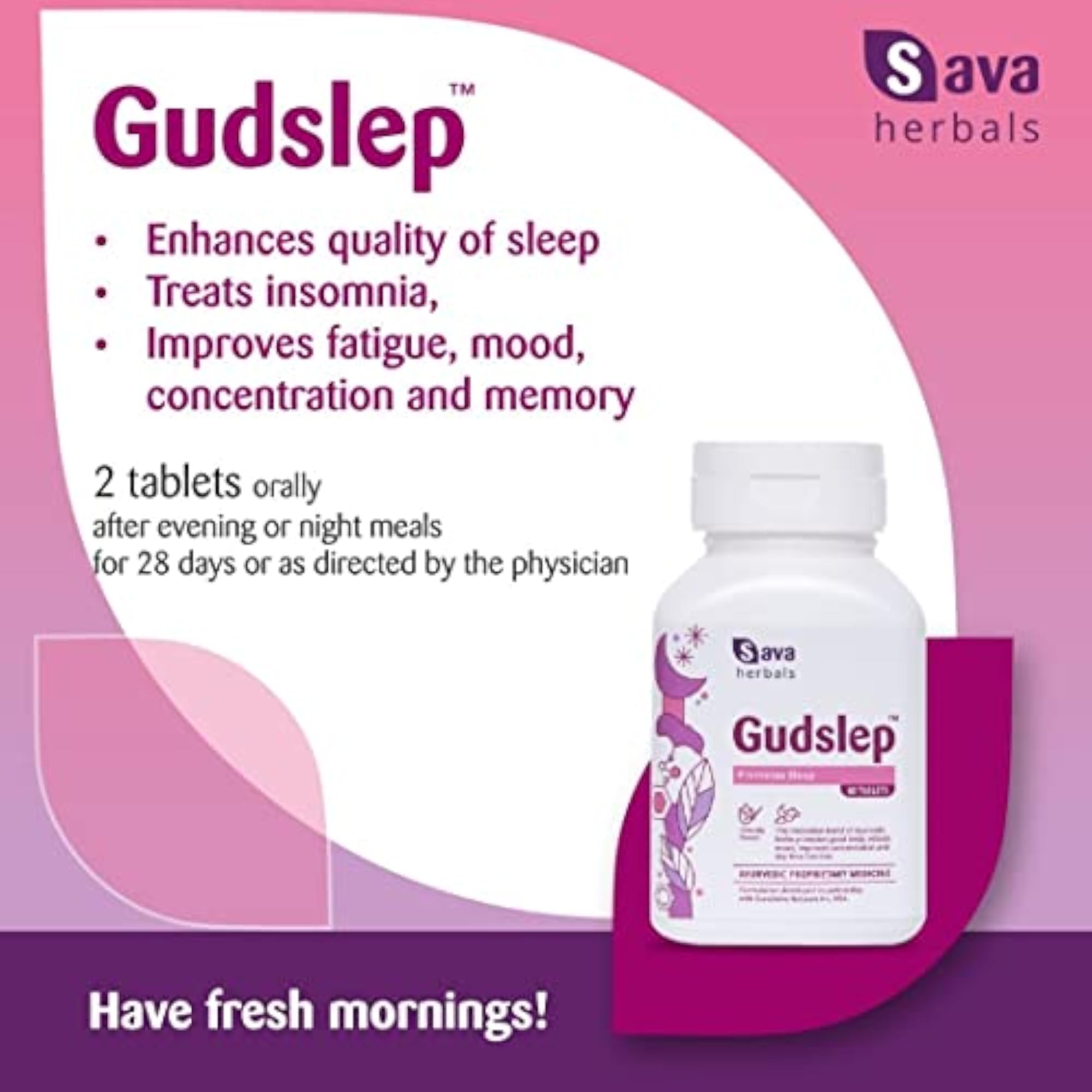 Gudslep Tablets, 60 Tablets