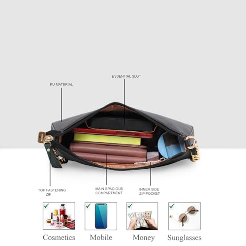 Image of ESBEDA Chain Handle Small Handbag | Ladies Purse | Stylish Handbag | Gift Bag For Women