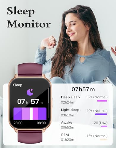 RUIMEN Smart Watch with HD Touch Screen & Fitness Tracking - Image 5