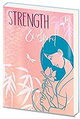 Disney Mulan - Cuaderno de notas A5 con tapa de PVC (Strength and Spirit)