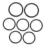 VICASKY 7stücke Gummiring Für Kristallschalen Gummiringe Für Klangschalen Teile Für Klangschalen Dekorringe Für Buddhismus-produkt Für Schale