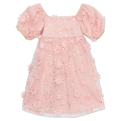 Speechless Girls' Sequined Tulle Party Dress