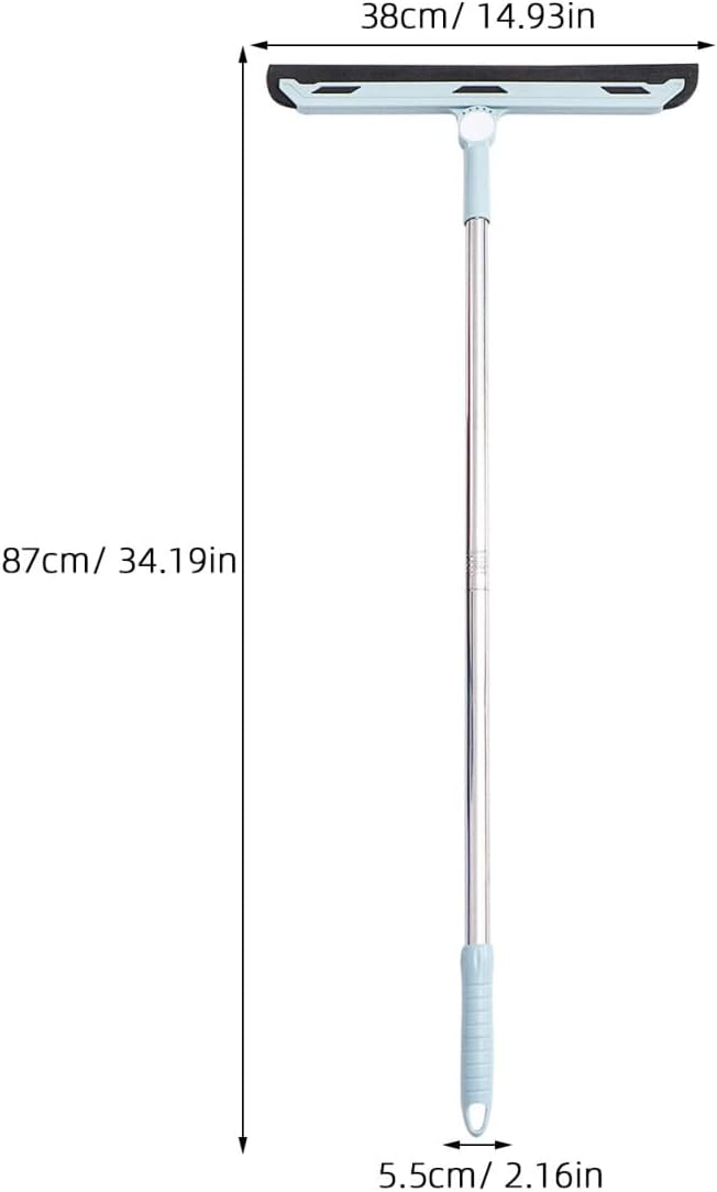 ABOOFAN Sturdy Stainless Steel Eva Material Commercial Dust Mop Hardwood Floor Broom Wet Mop Random