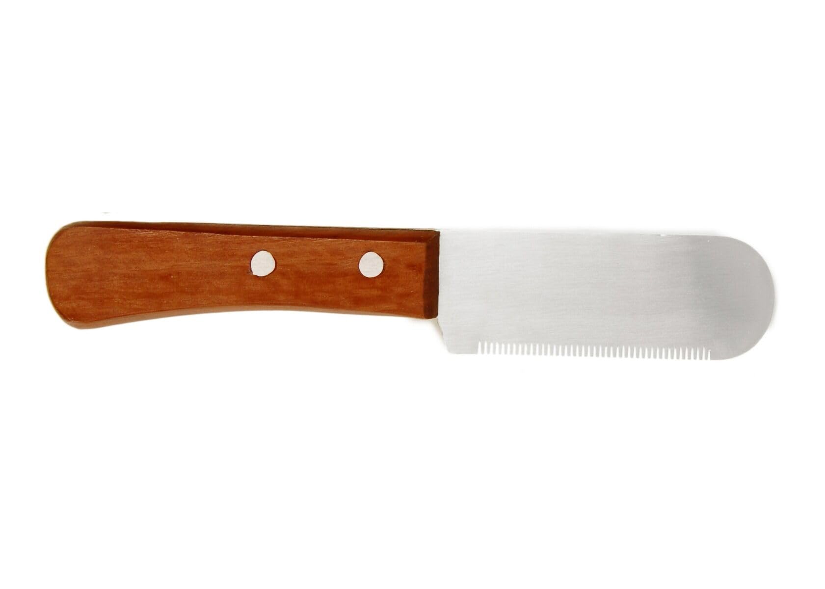 Show Tech Fine Left Handed Stripping Knife – 40 Teeth XL - Professional Stripping Knife for Dogs Grooming - Precision Stripping Blade for Hair Stipping - With Ergonomic Handle