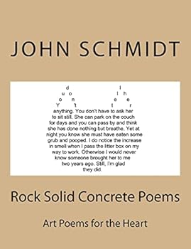Paperback Rock Solid Concrete Poems: Art Poems for the Heart Book