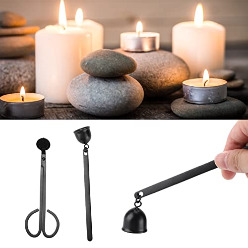 Set accesorio para vela 2 en 1 con cortamechas y apagavelas miniatura 3