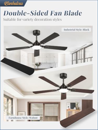 Image of Fanbulous 52 Inch Modern Ceiling Fans with Lights