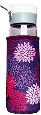 Koverz Neoprene 24-30 oz Water Bottle Insulator Cooler Coolie - Midnight Mums