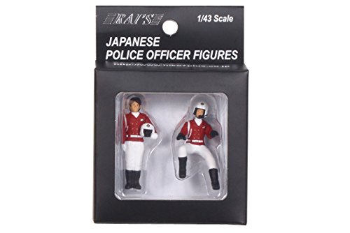 Amazon.co.jp: ヒコセブン RAI'S 1/43 警察官フィギュア 交通取締自動