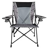 Kijaro Enjoy Versatile Folding Sports, Outdoor Chair & Lawn Chair, Dual Lock Feature, Locks Position