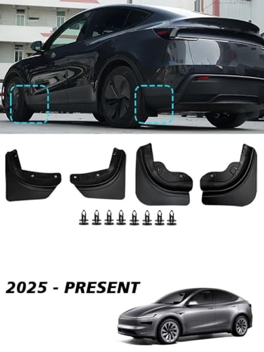 Bavettes Tesla Model Y Juniper 2026 garde-boue avant protection de roue accessoires auto
