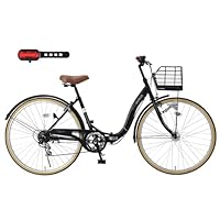 【 限定】MYPALLAS(マイパラス) 折畳シティサイクル26インチ LEDオ 41zkVsOsdAL._SS200_.jpg