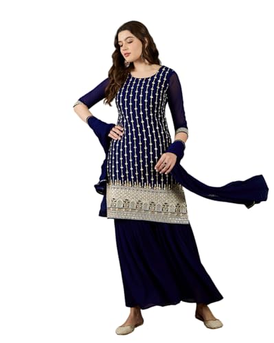 Image of SheWill Kurta Set for Women - Maroon Velvet Zari Sequence Cording Embroidered Kurta with Pant and Cutwork Organza Dupatta