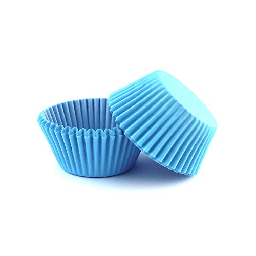 Warmparty Blue Baking Cups Cupcake Liners Wrappers Paper Muffin Standard Sized 300 Count #TOP2