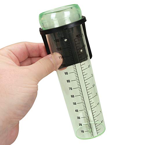 Rapitest® Rain Gauge With Mounting Bracket, Measures Up To 5