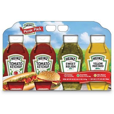 Amazon.com : Heinz Squeeze 2 Tomato Ketchup 32oz & 1 Sweet Relish