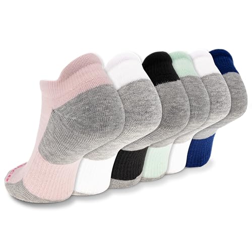 Image of New Balance Unisex Adult Performance Cushioned No Show Socks - 6 & 12 Pairs - Moisture Wicking
