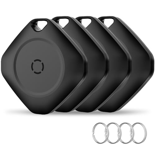 Smart Air Tracker Tag, 4 Pack Schlüsselfinder KeyFinder Kompatibel mit Apple Wo ist? APP (Nur iOS), Bluetooth Key Finder für Gepäck/Taschen/Brieftasche, IP67 wasserdicht, Austauschbarer Akku (weTag) Smart Air Tracker Tag, 4 Pack Schlüsselfinder KeyFinder Kompatibel mit Apple Wo ist? APP (Nur iOS), Bluetooth Key Finder für Gepäck/Taschen/Brieftasche, IP67 wasserdicht, Austauschbarer Akku (weTag)