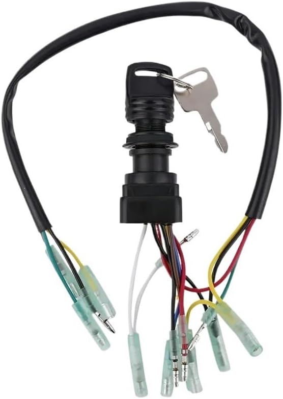 Universal Motorcycle Ignition Switch Suitable For Outboard Engine 703-8 2510-43-00 Key