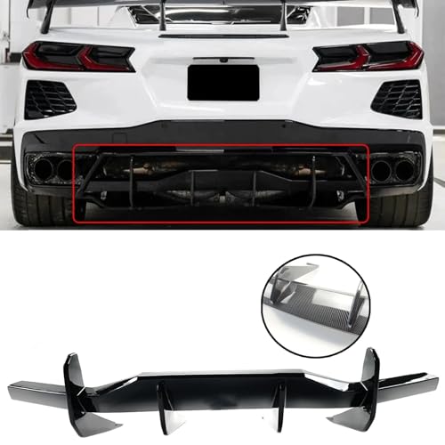 Diffuseur arrière Corvette C8 pour remplacer l'aspect plastique d'origine