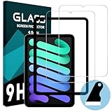 対応 iPad mini 7/ mini 6ガラスフイルム ガイド枠付き【2枚セット 国産旭硝子製 】iPad mini 第6世代 フィルム iPad mini 7 強化フィルム タブレット ipad mini6 保護フィルム ガラス さらさら 強化ガラス 高硬度9H 指紋防止 気泡防止 飛散防止 自動吸着 撥油性 耐衝撃 高透過率 貼り付け簡単