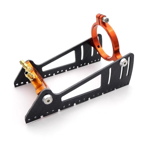 1PC 105mm*57mm Brushless 36mm 40mm Motor Mount Bracket Seat Compatible with 3660 3674 4076 RC Boat Speed Mono Oral VEE Boat Catamaran (Color : B36 Carbon Fiber)