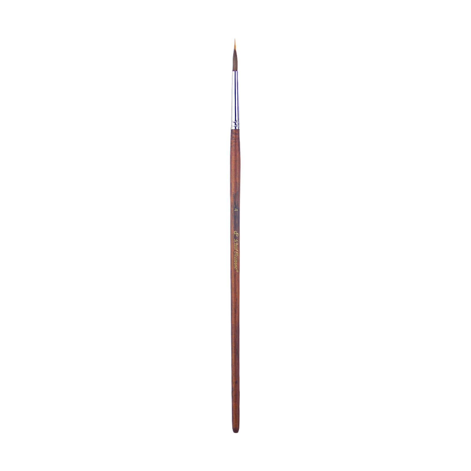 Professional Miniature Brush Wood Handle Detail Paint for Fine Detailing and Acrylic Watercolor Oil Face Painting