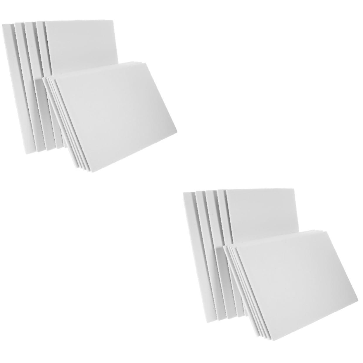 Lurrose 2 Sätze Teiliges Schaumstoffplatte Blanko Für DIY Projekte Bastelarbeiten Kindergarten Und Dekoration Für Cosplay Requisiten Hochwertiges Schaumstoffmaterial 10 Stück * 2