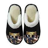 [YUEGOSAU] フォートナイト スリッパ 室内 ルームシューズ 冬 ボア 洗える 滑り止め 起毛 暖かい 歩きやすい メンズ レディース おしゃれ キャラクター