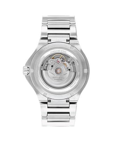 Movado SE Diver Men's Automatic Watch, Swiss Self-Winding Movement, Stainless Steel Bracelet, Water-Resistant up to 200m, Classic Mechanical Timepiece - Gift for Him - 43mm3