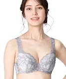 [ウイング/ワコール] ブラジャー Wing Lesiage 包みこむようなフィット感 安定感のあるつけごこち 肩にくいこみにくい ブラ PB3010 LG F80