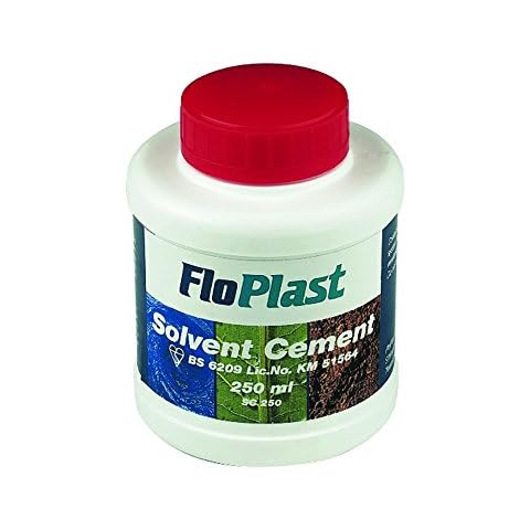 FloPlast SC250 250 ml Solvent Cement - Clear Cover