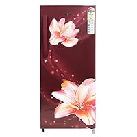 Haier 195 L 3 Star Direct-Cool Single Door Refrigerator (HRD-1953CRS-E, Red Serenity)