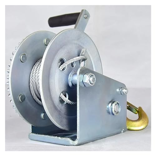 Tirador manual para barca 2000lbs con cable 7m miniatura 3
