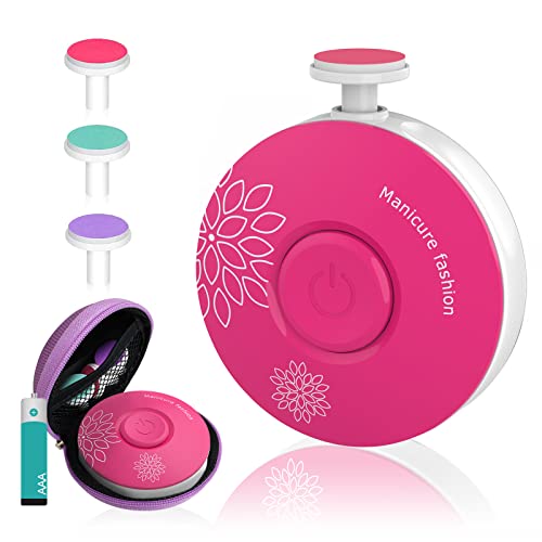 ELERA Cortador de uñas eléctrico para bebé, juego de manicura para recién nacidos, lima de...