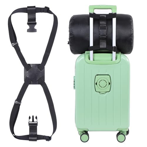 Image of 1 Pcs Luggage Strap, Travel Belt for Luggage, Trolley Sleeve, Luggage Connector Straps, Luggage Bungee Straps for Suitcases Backpack