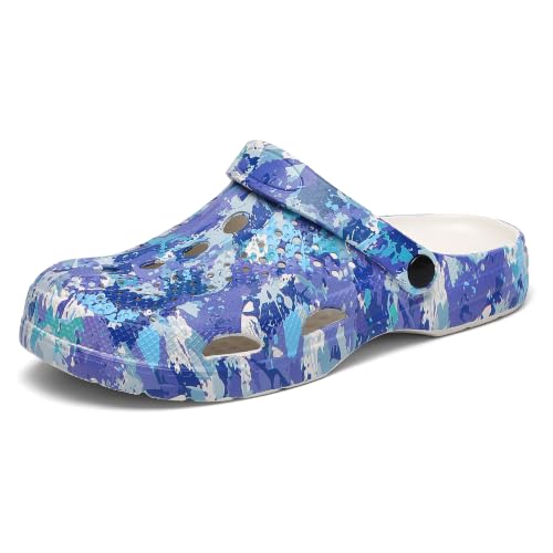 Image of SOSOWHLTE Men's Women's Arch Support Clogs,Unisex Garden Shoes Comfortable Slip-on Outdoor Sandals Slippers for Beach Casual