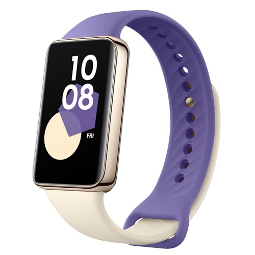 HONOR Band 9 Smart Watch, 1.57 Inch Smartwatch, Heart Rate Smartwatch SpO2.96 Sports Modes, 180mAh, 14 Days of Battery Life, Compatible with Android and iOS, Purple