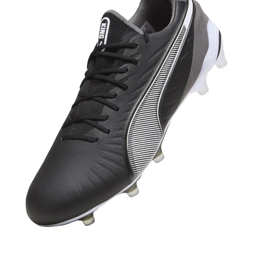 Image of PUMA Mens King Ultimate Soccer Cleats - Black, White - Size 7 M