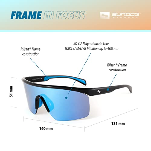 Sundog MAVERICK Men's Sunglasses, Black4