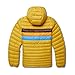 Cotopaxi Fuego Down Hooded Jacket - Men's Amber Stripes 3X-Large