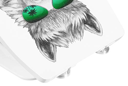 Cornat KSDSC150 - Sedile WC Lama, effetto 3D, in...